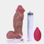 Cumming Dildo with Life Like Glans 7.5 Inch