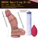 Ejaculating Thick Dildo with Premium Silicone