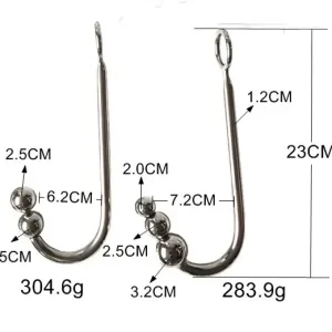 Emperor Stainless Steel Anal Beads Hook