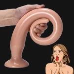 Extra Long Smooth Anal Dilators Silicone Dildo