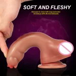 Fantasy Anal Dildo With Mouth Glan