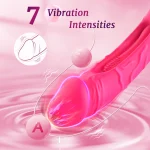 Flapper Dildo Realistic Premium Silicone