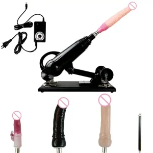 Experience powerful pleasure with the Fuck Machine Arn. Adjustable speed and angle for personalized satisfaction. Safe and quiet.