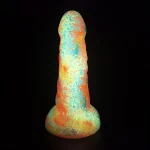 Girthy Glow in the Dark Dildo 7.6 Inch