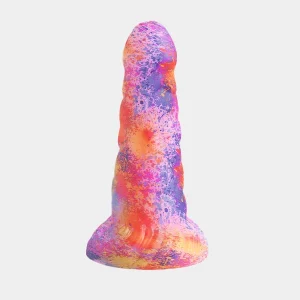 Girthy Glow in the Dark Dildo 7.6 Inch