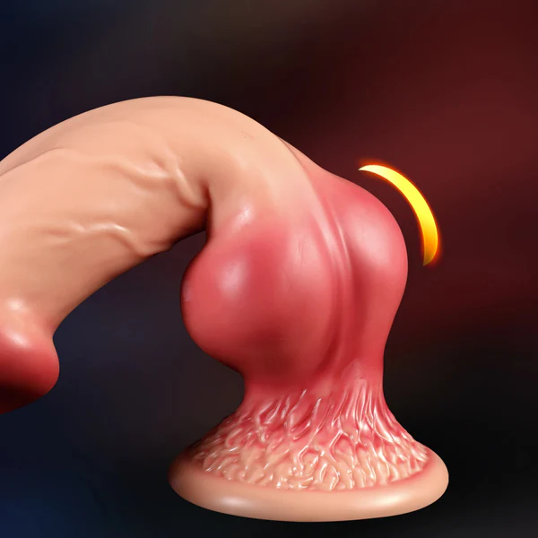 Huge Dog Dildo Monster Knot Design