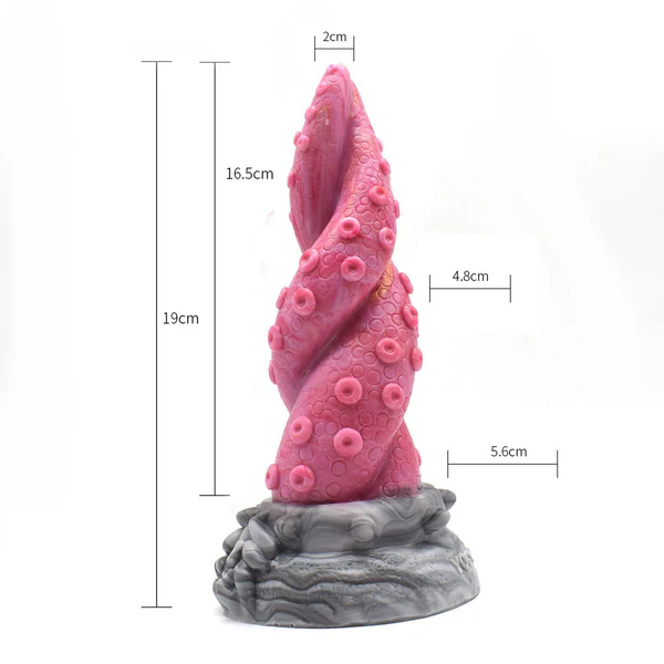 Octopus Tentacle Dildo Vibrator Fantasy Pink