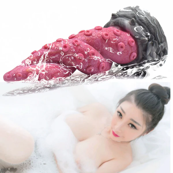 Octopus Tentacle Dildo Vibrator Fantasy Pink