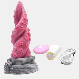 Octopus Tentacle Dildo Vibrator Fantasy Pink