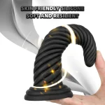 Sex Toys Sprial Dildos Fantasy Black