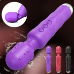 Silicone Wand Vibrator 20 Modes