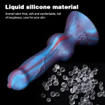 Small Dog Knotted Dildo Liquid Silicone