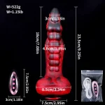 Thrusting Dragon Dildo With Remote