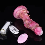 Vibrating Fantasy Dildo With Remote Control