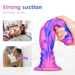 Large Purple Horse Dildo 12 Inch