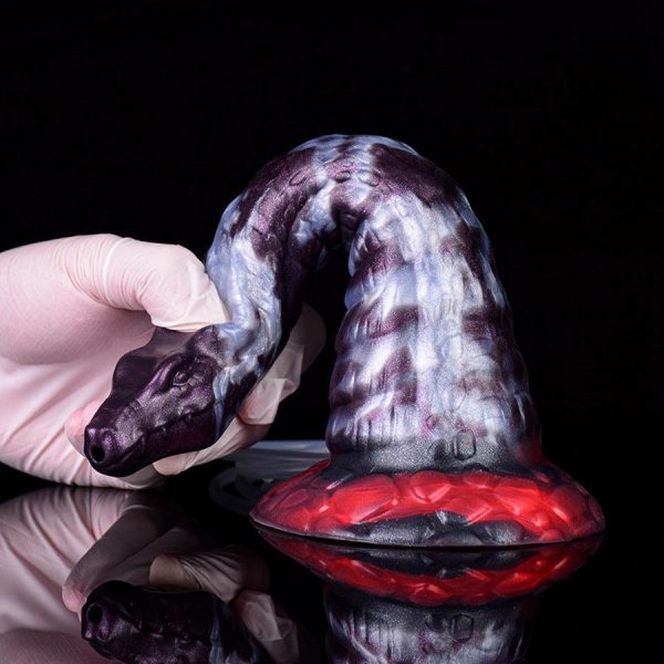 10 Inches Dragon Cumming Dildo Colorful