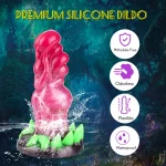 Alien Dildos Monster Fantasy Soft and Odorless