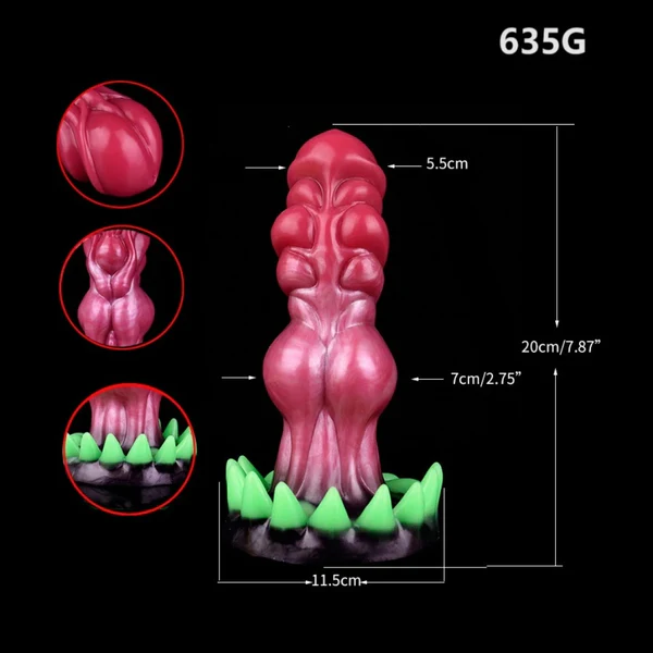 Alien Dildos Monster Fantasy Soft and Odorless