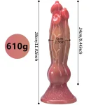 Alien Wolf Dildo 3 Heads Fantasy Design