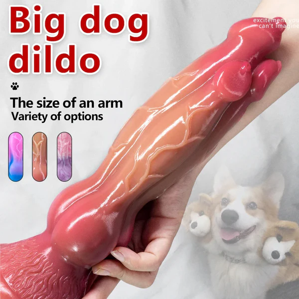 Alien Wolf Dildo 3 Heads Fantasy Design