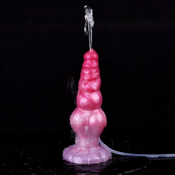 Animal Squirting Dildo 9 Inches with Suction Cup