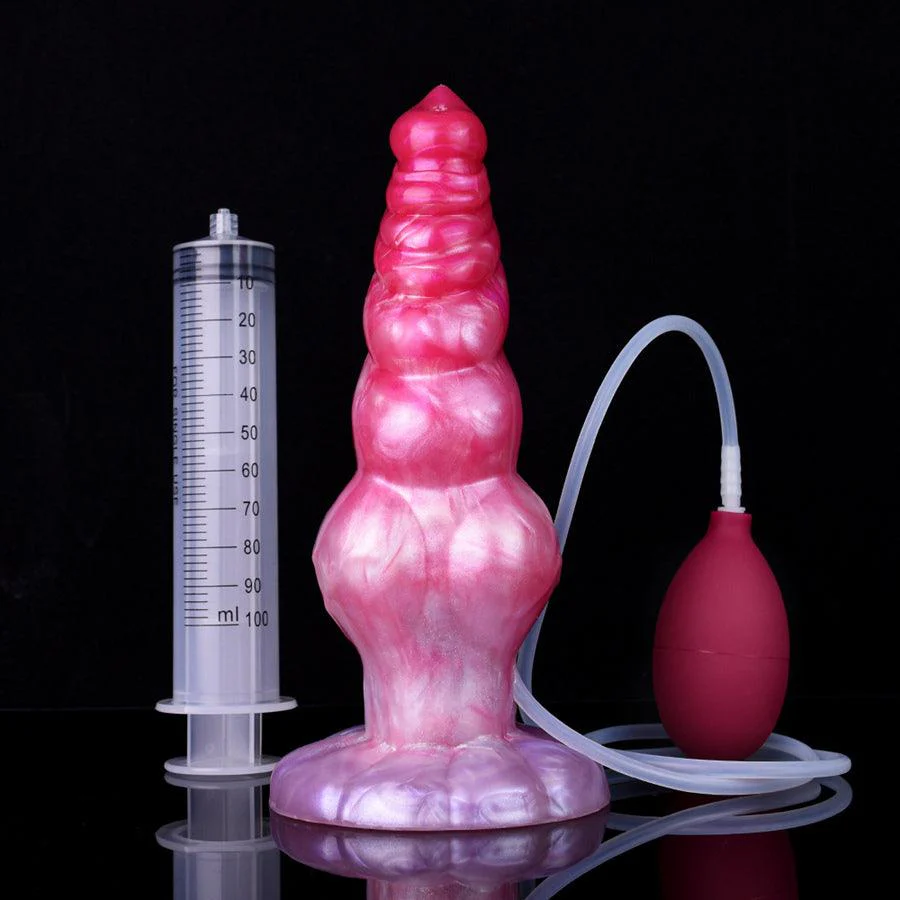 Animal Squirting Dildo 9 Inches with Suction Cup