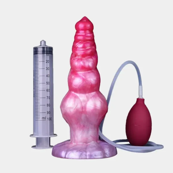 Animal Squirting Dildo 9 Inches with Suction Cup