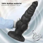 Black Anal Dildo Dog Large Strong Suction Cup