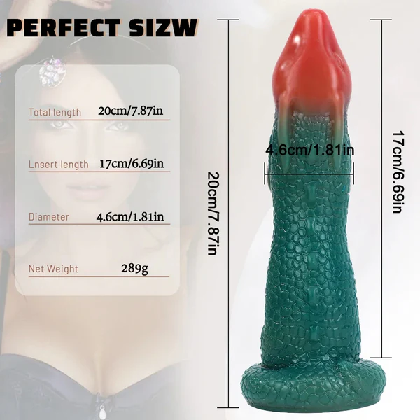 Bumpy Lizard Dildo Vagina Anal Sex Toy