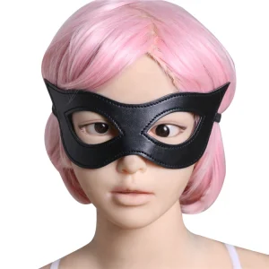 Cat women Bondage Blindfold Mask