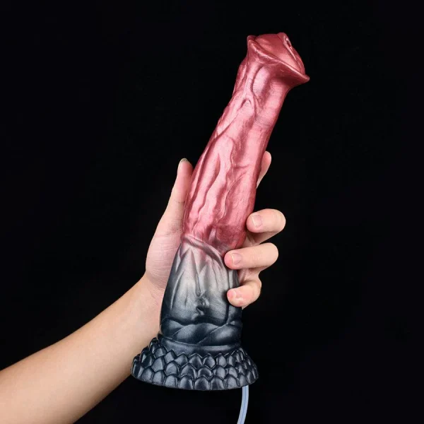 Centaur Squirting Silicone Dildo 11 Inches