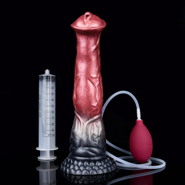 Centaur Squirting Silicone Dildo 11 Inches