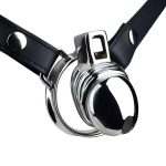 Chastity Cage With Belt Stainless Steel