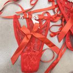 Custom Jewelry Thong Red G String Design