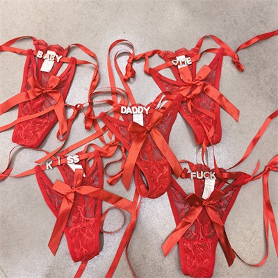 Custom Jewelry Thong Red G String Design