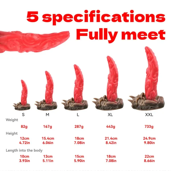 Devil Dildo Unique Design Premium Silicone