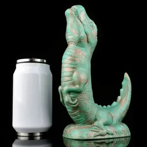 Dinosaur Dildo Realistic Design Sturdy Flared Base