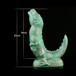 Dinosaur Dildo Realistic Design Sturdy Flared Base