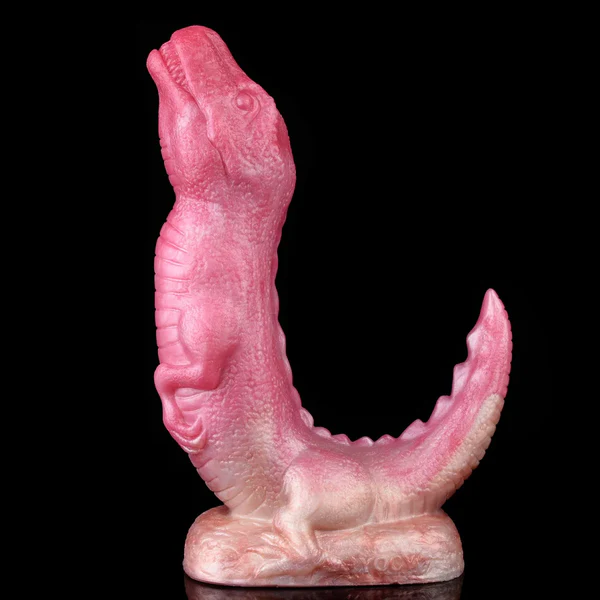 Dinosaur Dildo Realistic Design Sturdy Flared Base