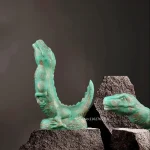 Dinosaur Dildo Realistic Design Sturdy Flared Base