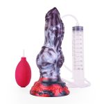 Ejaculating Knot Dog Dildo 8 Inches