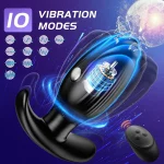 Estim Butt Plug With Vibration