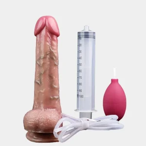 Fake Cum 7 Inches Flesh Dildo