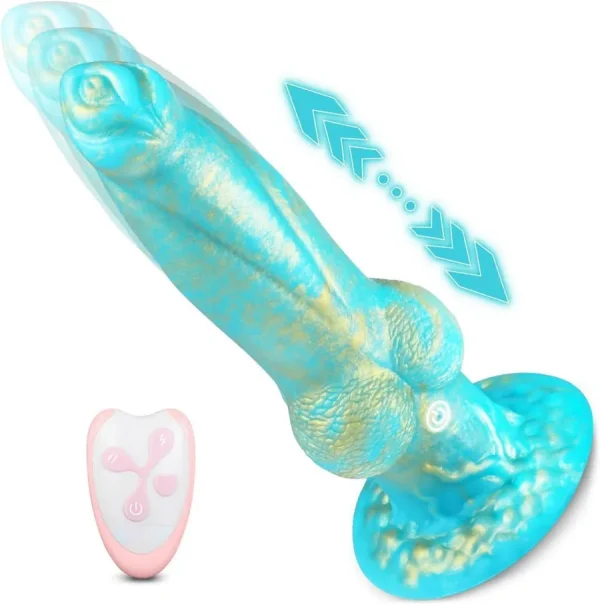 Fantasy Knotted Dildo Thruster 8.3 Inch