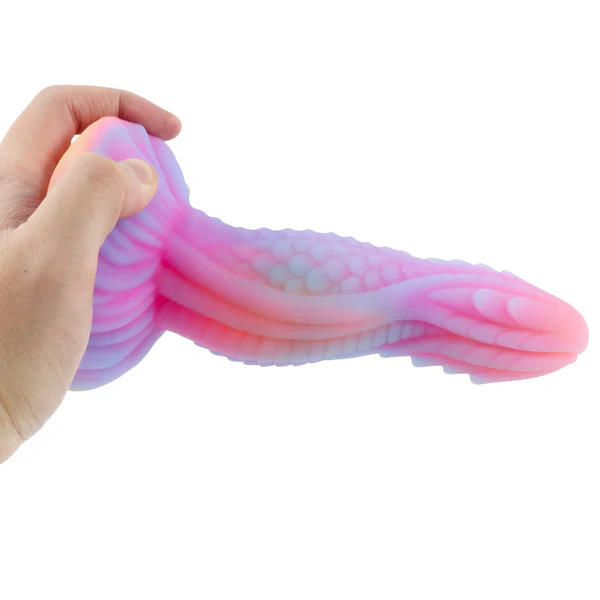 Glow in the Dark Snake Dildo with Suction Cup