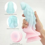 Green Dragon Luminous Dildo Butt Plug Fantasy Sex Toy