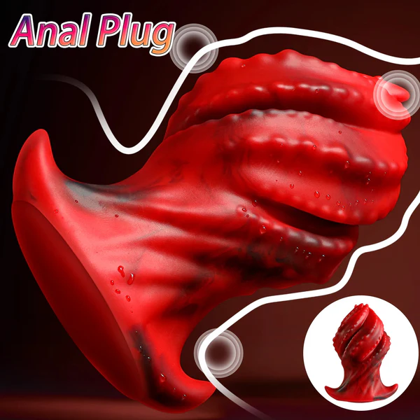 Huge Butt Tentacle Plugs Big Girth Fantasy Anal Toy