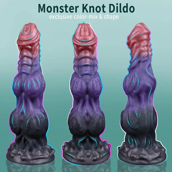 Huge Monster Ejaculating Dildo Hand Free