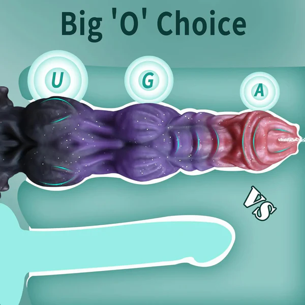 Huge Monster Ejaculating Dildo Hand Free