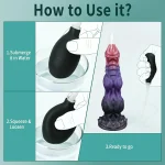 Huge Monster Ejaculating Dildo Hand Free